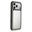 KZDOO For iPhone 17 Pro Case Shockproof TPU+PC+Metal Frame ARES Phone Cover with Al Touch Button - Titanium Grey - 1