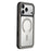 KZDOO For iPhone 17 Pro Max Case Compatible with MagSafe Metal Frame TPU + PC Phone Cover with Al Touch Button - Titanium Grey - 1