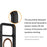 KZDOO For iPhone 17 Pro Case Compatible with MagSafe Metal Frame TPU + PC Phone Cover with Al Touch Button - Orange - 6