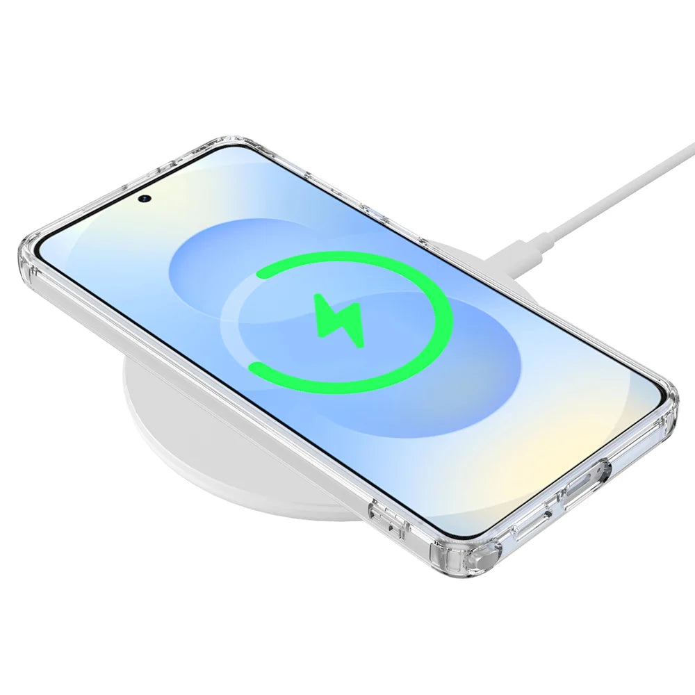 For Samsung Galaxy S26 Ultra Clear Phone Magnetic Case TPU+Acrylic Back Cover - Clear - 2