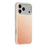 JAUCASE For iPhone 17 Pro Max Magnetic Case Sparkling Gradient TPU PC Phone Back Cover - Orange - 1