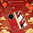 For Huawei Mate X7 Case Horse Pattern Hinge Protection Hard PC Phone Cover with Front Screen Protector - 5