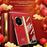 For Huawei Mate X7 Case Horse Pattern Hinge Protection Hard PC Phone Cover with Front Screen Protector - 6