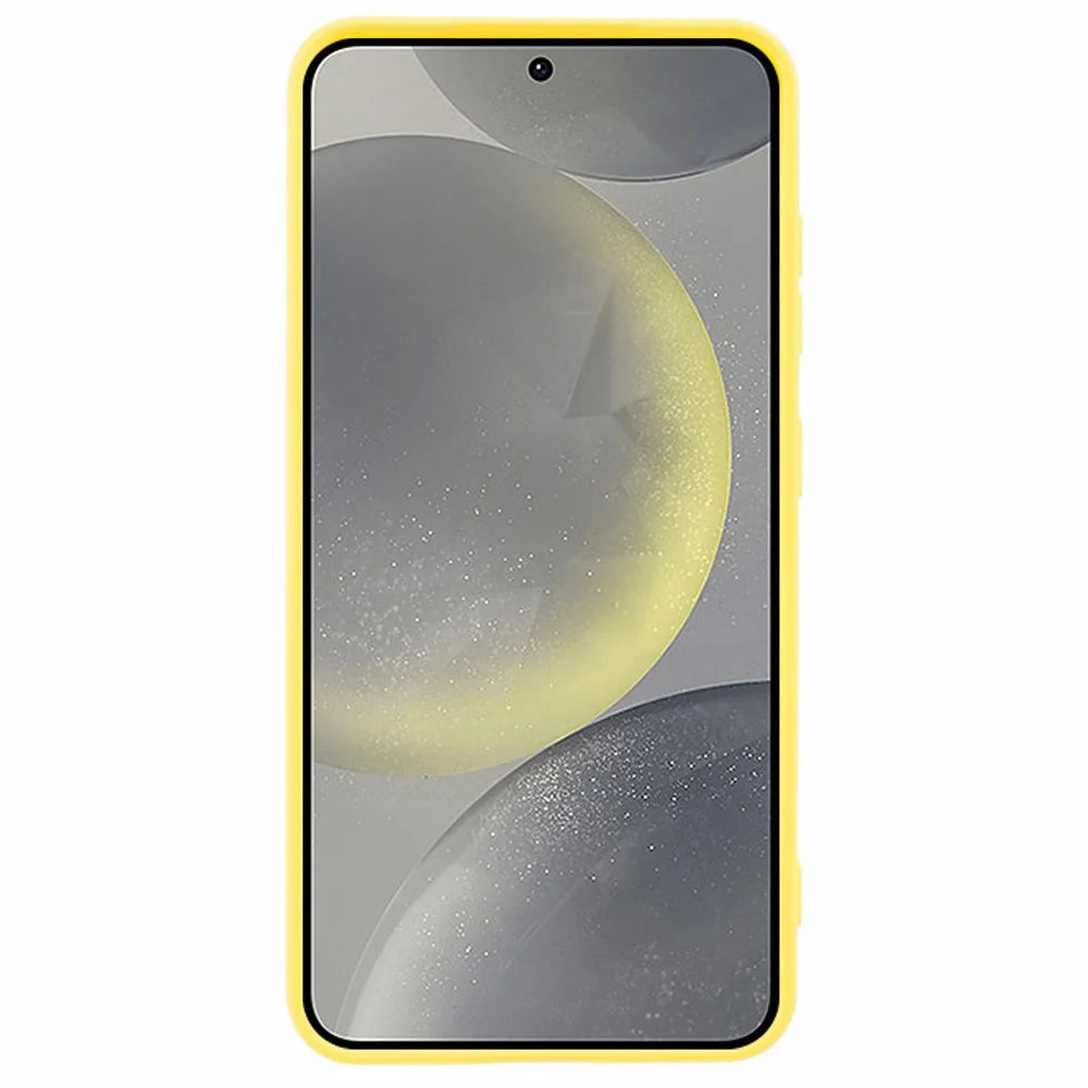 For Samsung Galaxy S26 Case Arc Edge 2.0mm TPU Protective Phone Cover - Yellow - 2