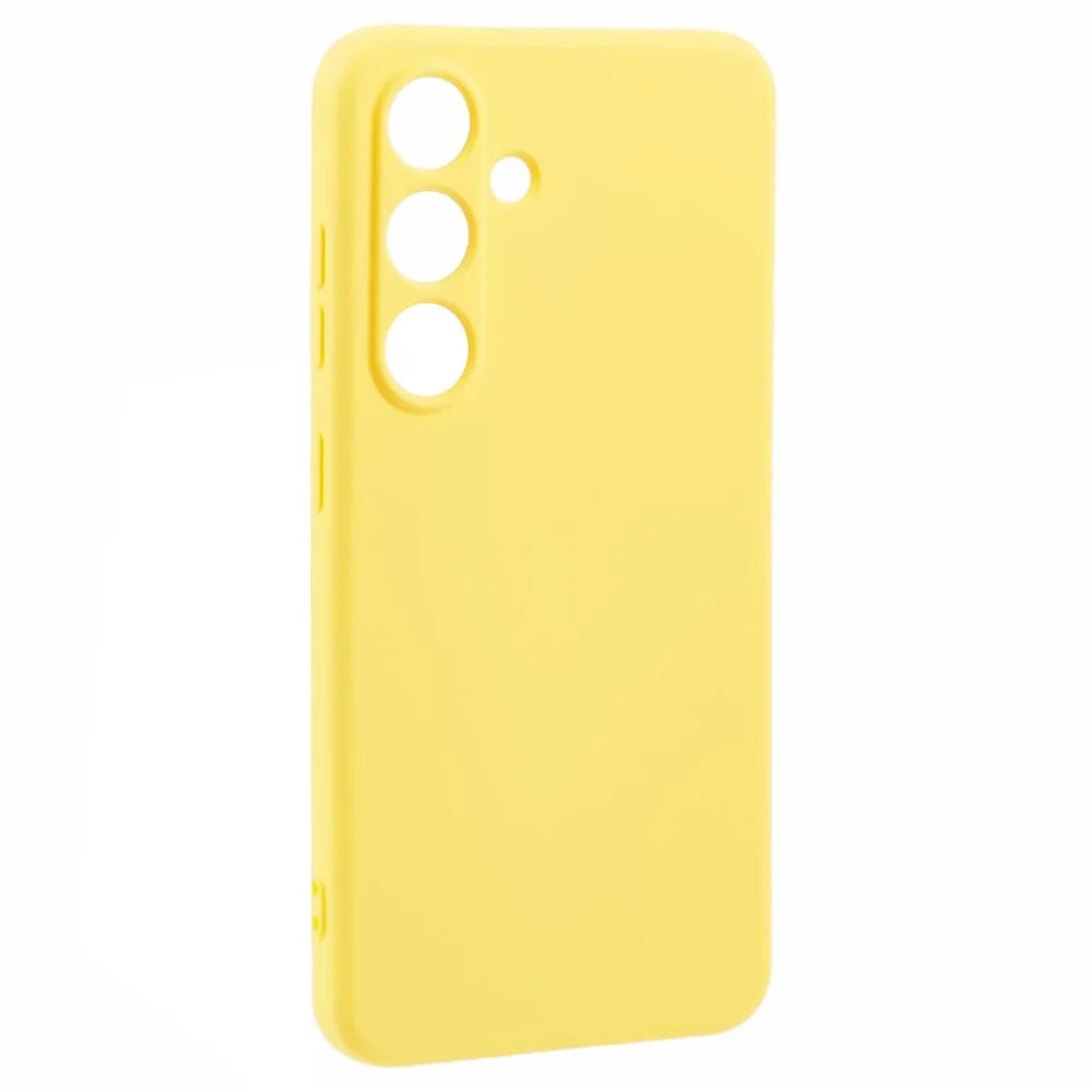 For Samsung Galaxy S26 Case Arc Edge 2.0mm TPU Protective Phone Cover - Yellow - 3
