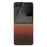 For Samsung Galaxy Z Flip7 5G Magnetic Case Gradient Color Design Aramid Fiber Phone Cover - Red - 1