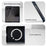 For Samsung Galaxy Z Flip7 5G Magnetic Case Gradient Color Design Aramid Fiber Phone Cover - Red - 2