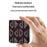 For Samsung Galaxy Z Flip7 5G Magnetic Case Gradient Color Design Aramid Fiber Phone Cover - Red - 6