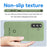For Samsung Galaxy A57 5G Case Grid Design Soft TPU Scratch-Proof Phone Cover - Green - 4