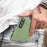 For Samsung Galaxy A57 5G Case Grid Design Soft TPU Scratch-Proof Phone Cover - Green - 7