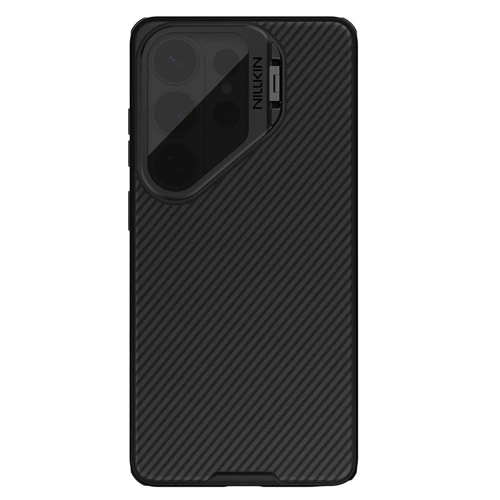 NILLKIN Camshield Prop Magnetic Series for Samsung Galaxy S26 Ultra Case Clear Lens Lid PC TPU Phone Back Cover - Black - 3