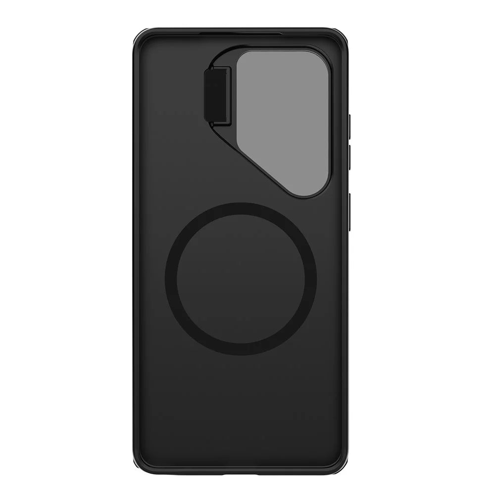 NILLKIN Camshield Prop Magnetic Series for Samsung Galaxy S26 Ultra Case Clear Lens Lid PC TPU Phone Back Cover - Black - 4