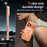 For iPhone 17 Pro Max Magnetic Case Glitter Design TPU PC PET Drop Proof Phone Cover - Transparent - 6