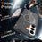 For Samsung Galaxy S26 Magnetic Case Glitter Design TPU PC PET Drop Proof Phone Cover - Transparent Black - 3
