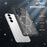 For Samsung Galaxy S26 Magnetic Case Glitter Design TPU PC PET Drop Proof Phone Cover - Transparent Black - 5