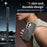 For Samsung Galaxy S26 Magnetic Case Glitter Design TPU PC PET Drop Proof Phone Cover - Transparent Black - 6