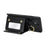 For Samsung Galaxy S25 Ultra Case with Lanyard / Mirror / Card Holder Grids Pattern RFID Blocking Phone Cover - Black - 3