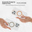 For iPhone 15 Pro Clear Magnetic Case Hard PC Phone Protective Back Cover Compatible with MagSafe - Black - 5