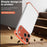 For iPhone 17 Pro Max Frameless Case Titanium Alloy Phone Corner Pad  Bumper Cover with Camera Lens Protector - Orange - 5