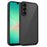 For Samsung Galaxy S26+ Case Skin Touch Matte PC + TPU Anti-Drop Phone Cover - Transparent Black - 1