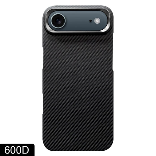 For iPhone Air Magnetic Case 600D Fine Texture Aramid Fiber Phone Cover Compatible with MagSafe - 1