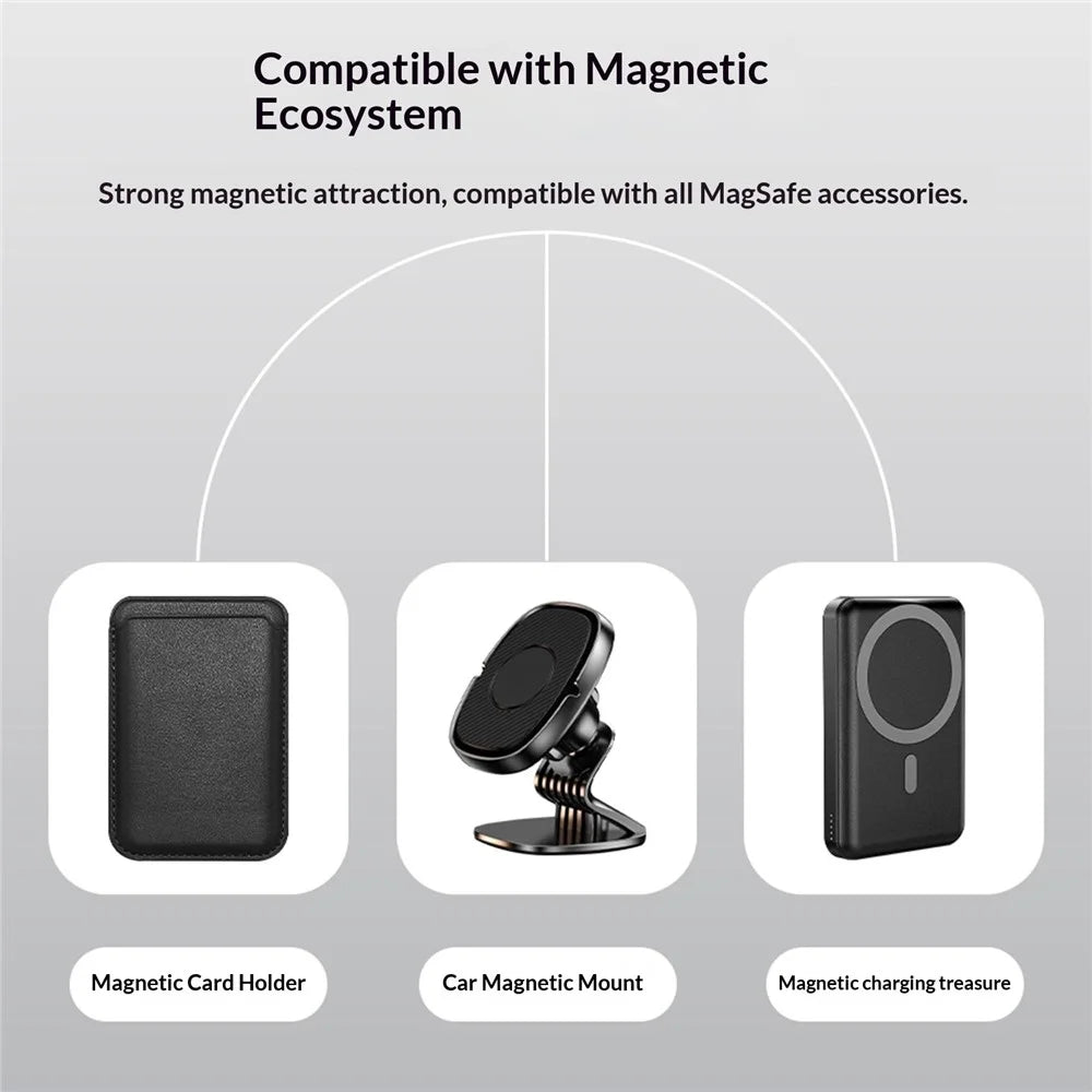 For iPhone Air Magnetic Case 600D Fine Texture Aramid Fiber Phone Cover Compatible with MagSafe - 3