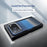 For iPhone 17 Pro Max Case Gradient Aramid Fiber Magnetic Phone Cover with Metal Lens Frame Compatible with MagSafe  - Blue Floating Weave - 2