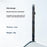For iPhone 17 Pro Max Case Gradient Aramid Fiber Magnetic Phone Cover with Metal Lens Frame Compatible with MagSafe  - Blue Floating Weave - 3