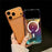 For iPhone 17 Pro Max Magnetic Phone Cover Gradient Design TPU PC Shockproof Back Case Compatible with MagSafe - Transparent Black - 4