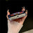For iPhone 17 Pro Max Magnetic Phone Cover Gradient Design TPU PC Shockproof Back Case Compatible with MagSafe - Transparent Black - 7