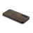 DG.MING For Samsung Galaxy S26+ Case PU Leather Covered PC + TPU Hybrid Phone Shell - Coffee - 6