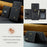 DG.MING M2 Series for Samsung Galaxy S26+ PU Leather Tri-Fold Multiple Card Slots Holder Pocket Purse - Black - 7