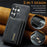 DG.MING M2 Series for Samsung Galaxy S26 Ultra PU Leather Tri-Fold Multiple Card Slots Holder Pocket Purse - Black - 5