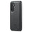 DG.MING For Samsung Galaxy S26 Case Anti-Drop Leather Coated PC + TPU Phone Back Cover - Black - 1
