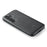 DG.MING For Samsung Galaxy S26 Case Anti-Drop Leather Coated PC + TPU Phone Back Cover - Black - 6