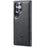 DG.MING For Samsung Galaxy S26 Ultra Case Anti-Drop Leather Coated PC + TPU Phone Back Cover - Black - 1