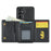 DG.MING M6 Series for Samsung Galaxy S26+ Case RFID Blocking Wallet Multi-Layer Card Holder Coin Purse Bag - Black - 2