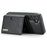 DG.MING M6 Series for Samsung Galaxy S26+ Case RFID Blocking Wallet Multi-Layer Card Holder Coin Purse Bag - Black - 4