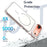 For iPhone Air Magnetic Case Dual Color Shockproof TPU PC Phone Cover Compatible with MagSafe - White - 3