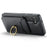 MAGKING K1 Series For Samsung Galaxy S26 Magnetic Case PC + TPU + PU Phone Cover with Card Holder - Black - 3