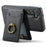 MAGKING K1 Series For Samsung Galaxy S26 Magnetic Case PC + TPU + PU Phone Cover with Card Holder - Black - 4