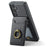 MAGKING K1 Series For Samsung Galaxy S26 Magnetic Case PC + TPU + PU Phone Cover with Card Holder - Black - 5