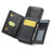 MAGKING K2 Series For Samsung Galaxy S26+ Magnetic Case PC + TPU + PU Phone Cover with RFID Blocking Wallet - Black - 2