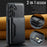 MAGKING K2 Series For Samsung Galaxy S26+ Magnetic Case PC + TPU + PU Phone Cover with RFID Blocking Wallet - Black - 7
