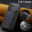 MAGKING K3 Series For Samsung Galaxy S26+ Magnetic Case Detachable Wallet PC + TPU + PU Phone Cover - Black - 7