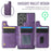 MAGKING K3 Series For Samsung Galaxy S26 Ultra Magnetic Case Detachable Wallet PC + TPU + PU Phone Cover - Purple - 6