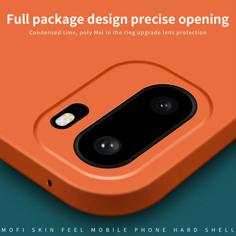 MOFI For OnePlus 15R 5G / Ace 6T 5G / Ace 6 5G Phone Case  JK Qin Series Skin-Touch Matte Anti-fingerprint Back Cover - Black - 3