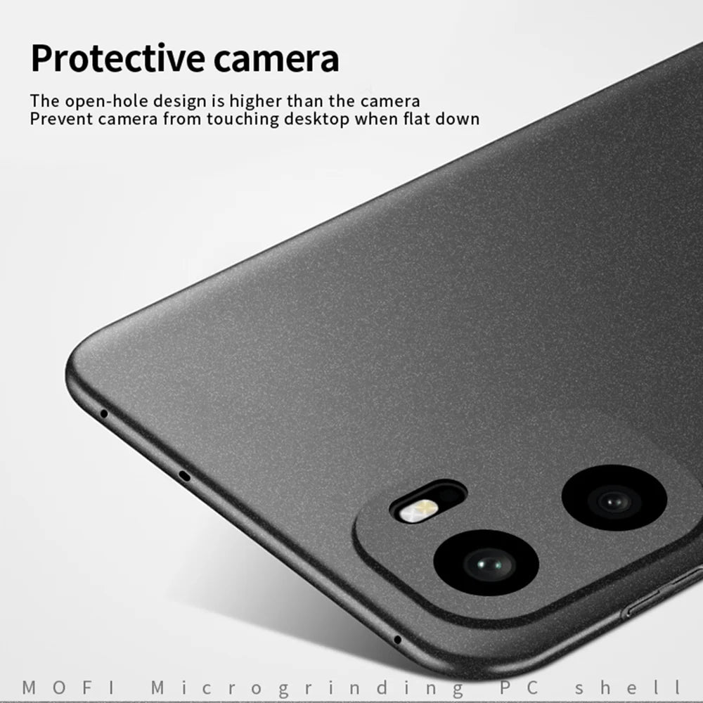 MOFI For OnePlus 15R 5G / Ace 6T 5G / Ace 6 5G PC Case  Shield Matte Series Slim Fit Phone Cover - Black - 2
