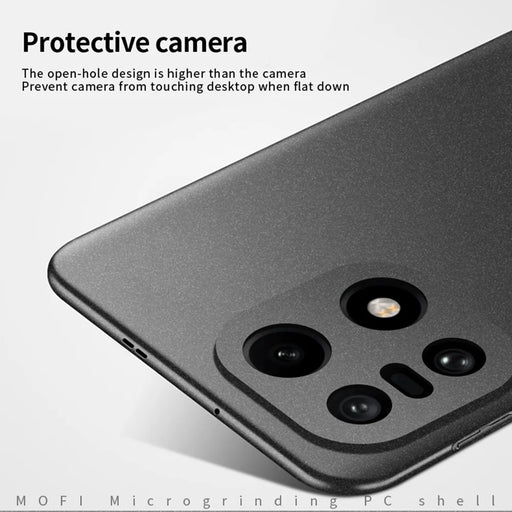 MOFI For OnePlus 15 5G PC Case  Shield Matte Series Slim Fit Phone Cover - Black - 2