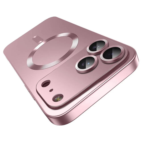 For iPhone 18 Pro Max / 17 Pro Max Case Compatible with MagSafe Ultra Thin TPU Phone Cover with Lens Protection - Pink - 1